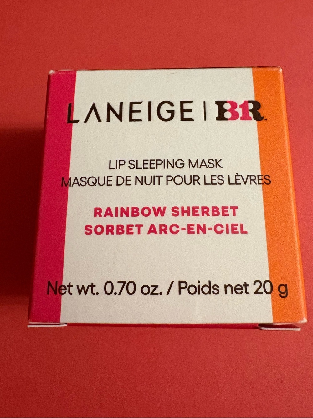 Laneige baskin Robbin’s lip mask